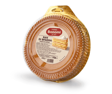 Cake bases FORNO BONOMI, 3 layers, 400 g