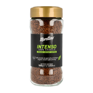Intense organic coffee