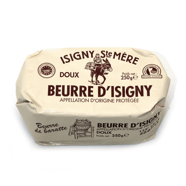 Butter BEURRE D’SIGNY, 82% fat.