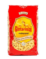Makaronai GINTARINIAI RAGELIAI, 400 g
