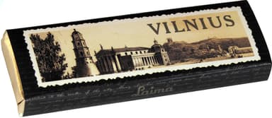 Dark chocolate VILNIUS 20g