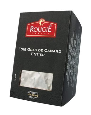 Whole duck foie gras, platic mould, 500   g