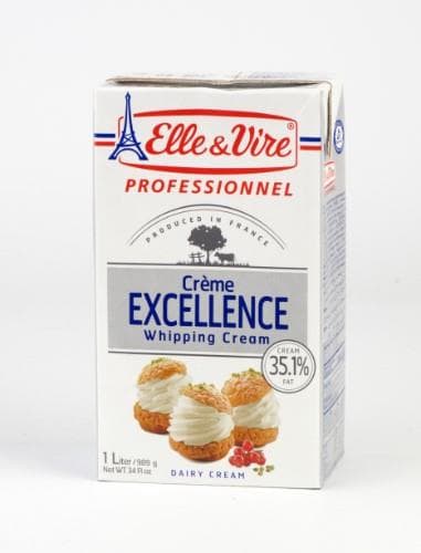 Plakama grietinėlė  EXCELLENCE, 35,1% riebumo, 1l