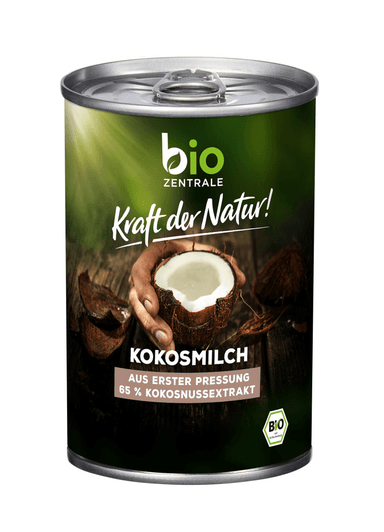 Ekologiškas kokosų kremas BIOZENTRALE, riebumas 17%, 400 ml