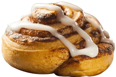Cinnamon Bun with Glaze, MINDAUGAS BAKERY