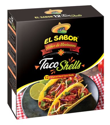 Corn baskets EL SABOR, 12 pcs, 150 g