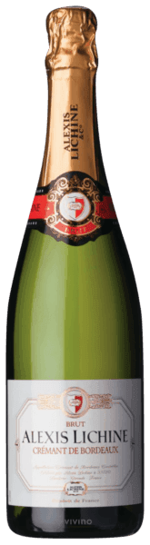 Sparkling wine ALEXIS LICHINE Cremant de Bordeaux white, 0,75l