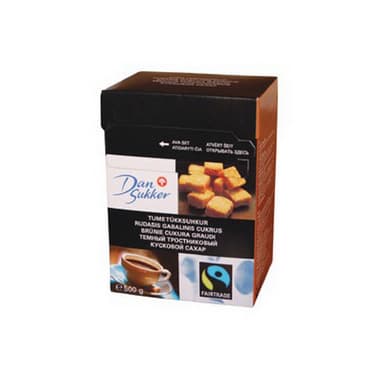Sugar cubes 500 g, brown