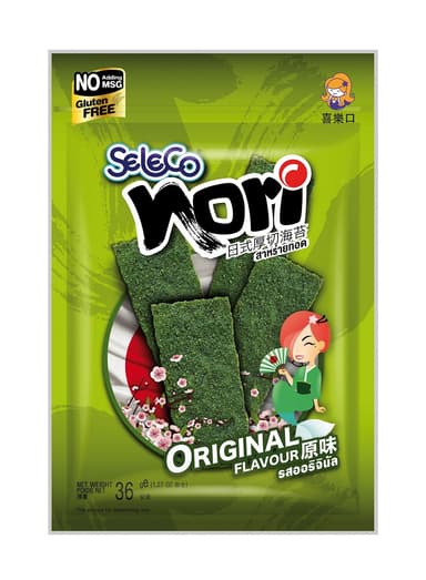 Jūros dumblių užkandis SELECO, 40 g