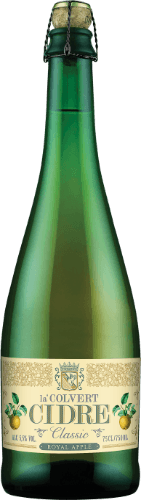 Sidras LA' COLVERT obuolių skonio, saldus  5.5%, 0.75 L