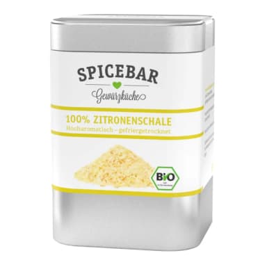 Lemon peel ZITRONENSCHALENPULVER, grated