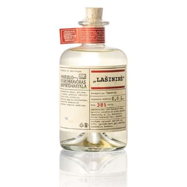 Spirit drink, PAKRUOJO DVARO, Smoked bakon shnapps, 38 %, 0,5 l