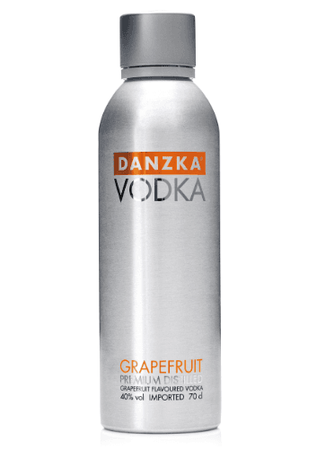 Vodka DANZKA, 40 %, Grapefruit, 0,7 l