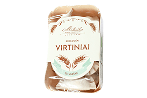 Ekologiški rankų darbo virtiniai su varške, 300 g