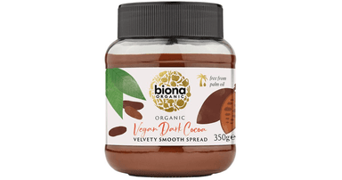 Organic dark chocolate cream