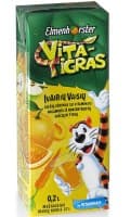 Sulčių gėrimas, ELMENHORSTER Vita Tigras, įvairių vaisių, su vitaminais, 200 ml