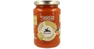 Pomidorų padažas su daržovėmis, ekologiškas