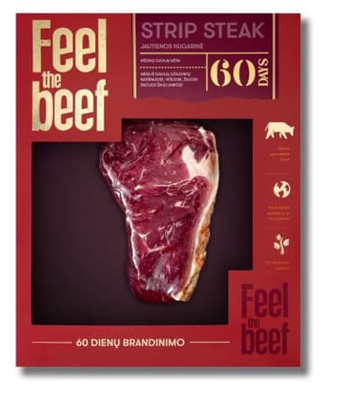 Dry matured, 60 days, beef tenderloin, ~ 240g