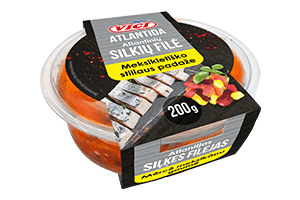 Silkių filė gabaliukai meksikietiškame padaže VIČI 200g