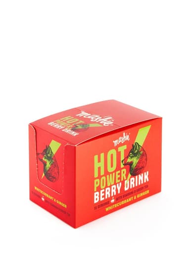 Energetic puree of white currant and ginger MASHIE HOT POWER, 15 pcs.