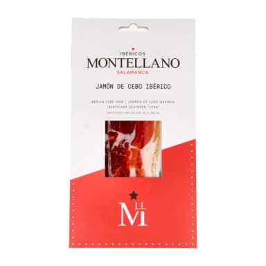 Vytintas kiaulienos kumpis IBERICO DE CEBO, pjaustytas