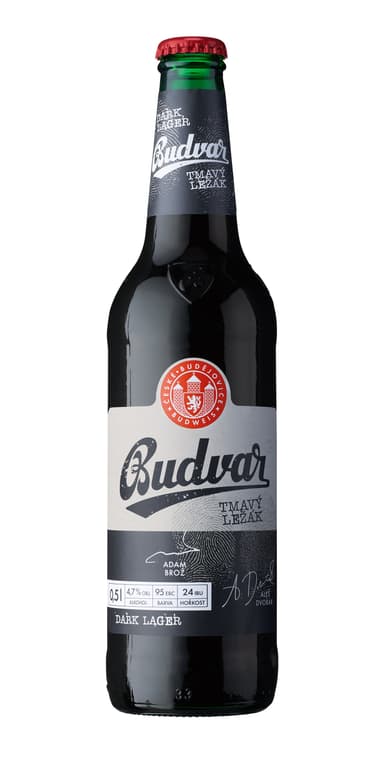 Alus BUDWEISER Budvar Dark, 4,7%, 0,5 l, butelis D