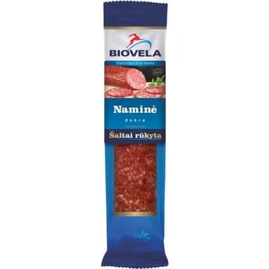 Cold smoked sausage BIOVELA, Homemade, type II, 230 g