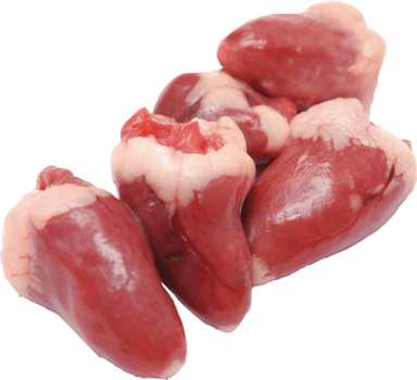 Broiler chicken hearts, frozen, kg