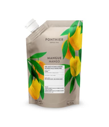 Refrigerated mango puree PONTHIER, 1 kg