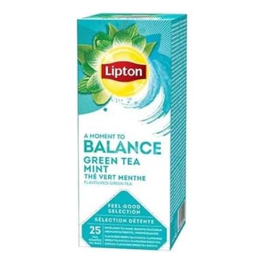 Tea LIPTON Green Tea Mint, in envelopes, 25 x 1,6 g