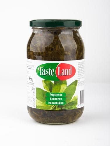 Rūgštynės TASTE LAND, pjaustytos, 820 g