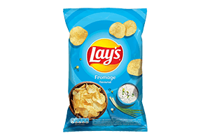 Grietinės skonio bulvių traškučiai LAY'S, 130g