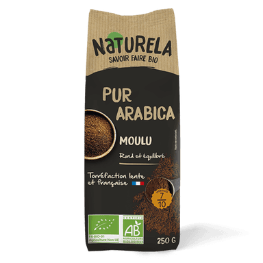 Ekologiška malta kava NATURELA 250g 100% Arabica LT-EKO-001