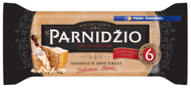 PARNIDŽIO kietas sūris 38%, 200 g