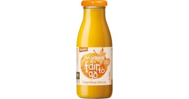 Apelsinų, mangų ir pasiflorų glotnutis, biodinaminis