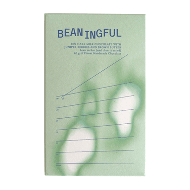 Dark milk chocolate with juniper and butter 50%