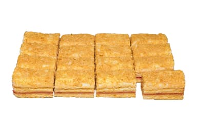 Frozen cake 'Napoleon', sliced (16x150g), 2.4 kg