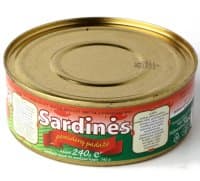 Sardines in tomato sauce, 240 g