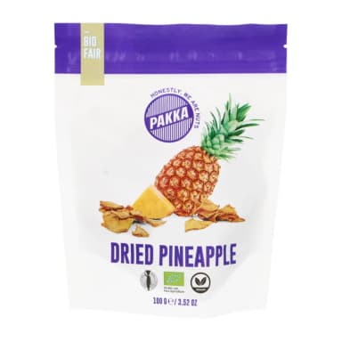 Dried pineapples PAKKA, organic