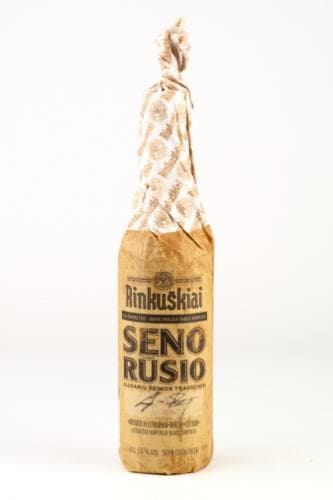 Alus RINKUŠKIŲ Seno rūsio, 5,4%, 0,33 l, butelis, popieriuje D