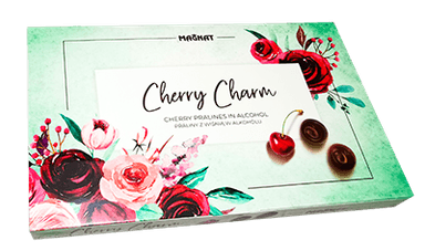 Candies with cherry filling CHERRY CHARM, 150 g