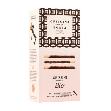 Chocolate-covered Grissini Sticks, organic