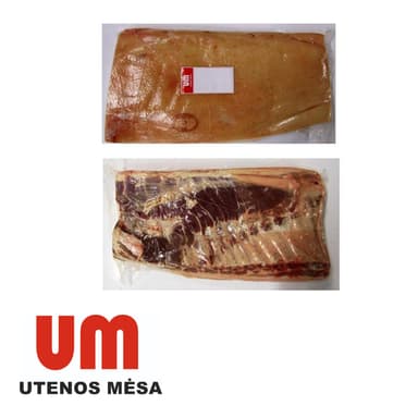 Chilled pork bacon, with bone, ~8 kg
