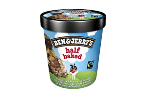 Chocolate ice cream with chocolate cake batter BEN&JERRY'S 465ml