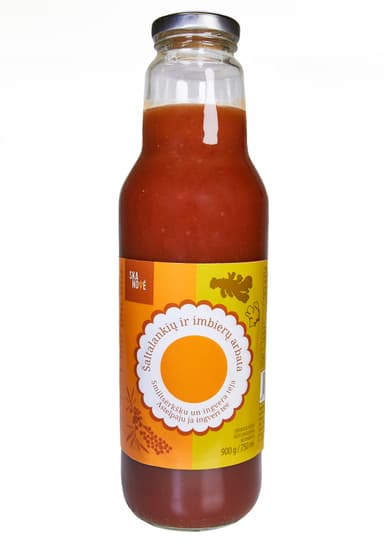 Sea buckthorn and ginger tea SKANOVĖ, 900 g / 750 ml