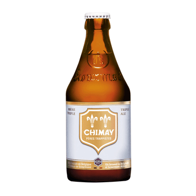 CHIMAY TRIPLE beer, unpasteurized, 8%