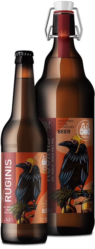 Beer Rye, 5.2%, 1l, D