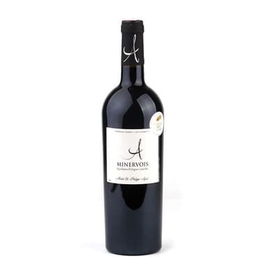 Vynas AOC Minervois Chateau, Agnel Les Carmes  raudonas, 0,75 l