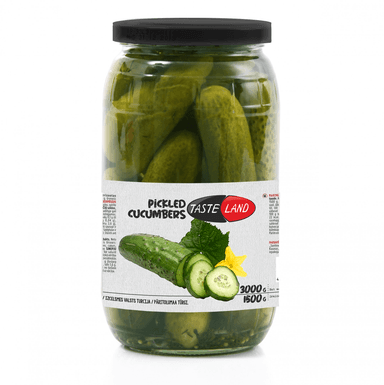 Pickles TASTE LAND, 9-12 cm, 3 kg / 1.5 kg