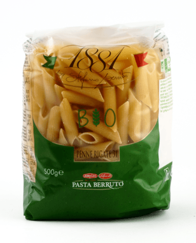 Ekologiški makaronai 1881, Penne Rigate Nr.31, 500 g, LT-EKO-001